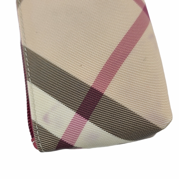 Burberry London Check Coated Canvas Wallet - Picture 7 of 9